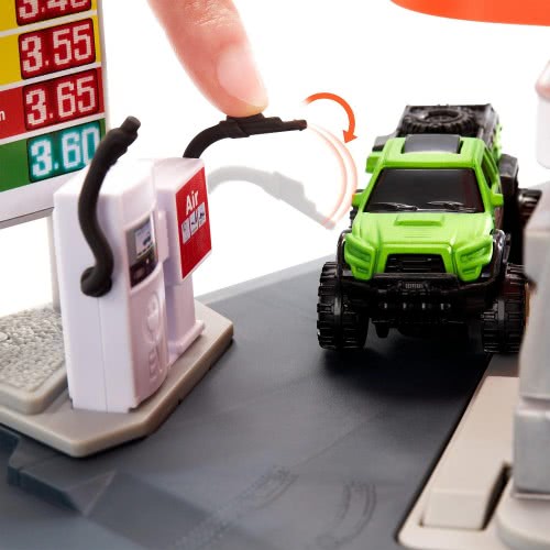 Mattel Action Drivers Fuel Station Playset Μικρά Σετ Δράσης GVY82 / GVY84 887961935622