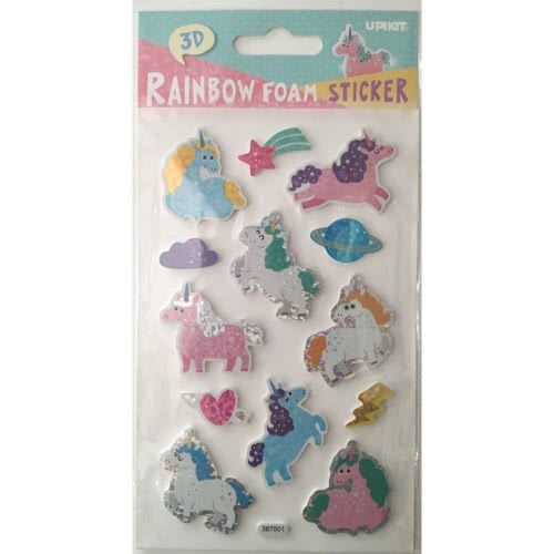 OEM Αυτοκόλλητα Rainbow Foam Stikers Διάφορα Σχέδια Δ028 4718167387501