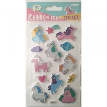 OEM Αυτοκόλλητα Rainbow Foam Stikers Διάφορα Σχέδια Δ028 4718167387501