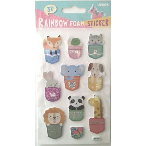 OEM Stickers Rainbow Foam Stikers Random Selection Δ028 4718167387501