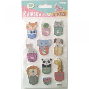 OEM Stickers Rainbow Foam Stikers Random Selection Δ028 4718167387501