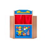 AK TOYS Σκηνή Για Κουκλοθέατρο Σε 2 Χρώματα (Μπλε Ή Πράσινο) 002 5203249000021