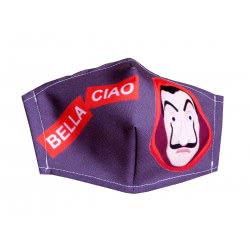 OEM Child Mask Bella Ciao (100% Βαμβάκι Εσωτερικά - 100% Pol Εξωτερικά) 11031 5206183320064