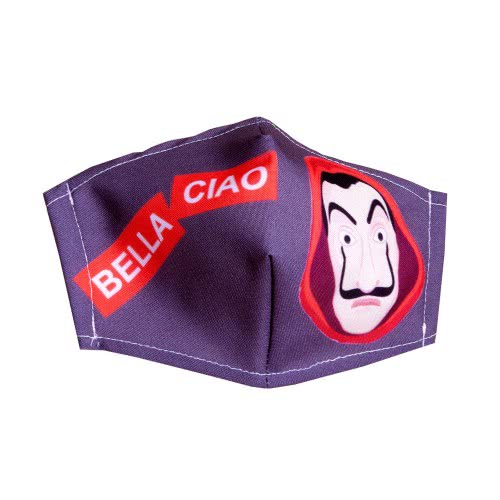 OEM Child Mask Bella Ciao (100% Βαμβάκι Εσωτερικά - 100% Pol Εξωτερικά) 11031 5206183320064