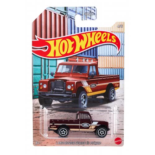 Mattel Hot Wheels Hot Pickups Land Rover Series III GYN20 / GRP26 887961909487