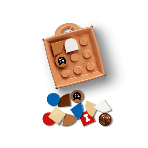 LEGO Bag Tag Dog 41927 5702016915020