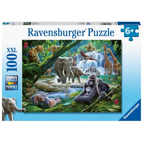 Ravensburger 100Xxl Pcs Puzzle Jungle 12970 4005556129706