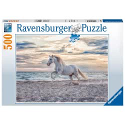 Ravensburger 500 Pcs Puzzle White Horse 16586 4005556165865