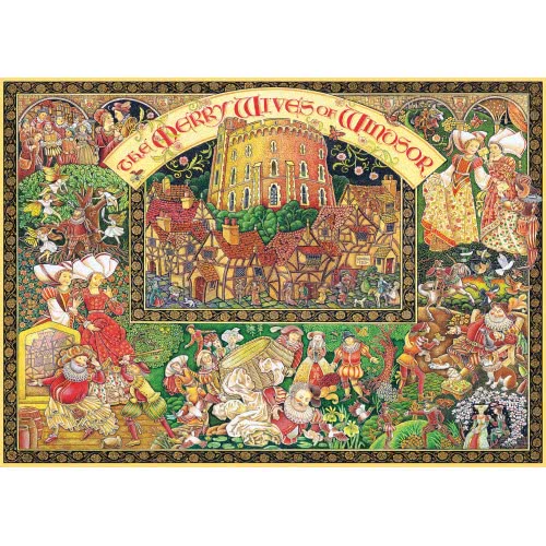 Ravensburger 1000 Pcs Puzzle Windsor Wives 16809 4005556168095