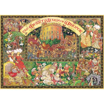 Ravensburger 1000 Pcs Puzzle Windsor Wives 16809 4005556168095