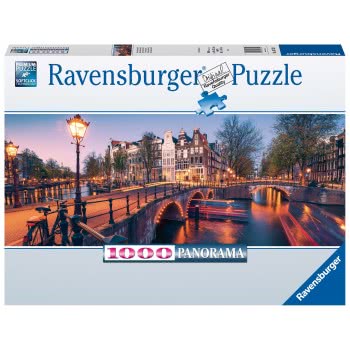 Ravensburger Παζλ 1000 Τεμ. Άμστερνταμ - Πανόραμα 16752 4005556167524