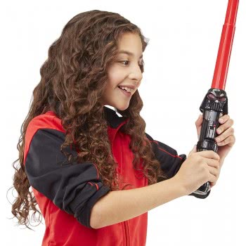 Hasbro Star Wars Lightsaber Squad Darth Vader Extendable Red Lightsaber F1037 / F1041 5010993777860