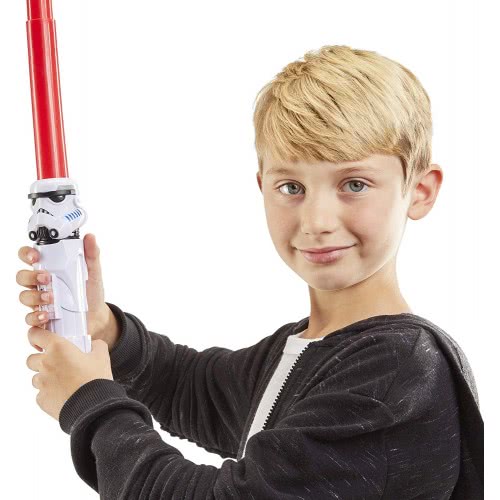 Hasbro Star Wars Lightsaber Squad Imperial Stormtrooper Extendable Red Lightsaber Roleplay Παιχνίδι Για Παιδιά Ηλικίας 4 Ετών Κα