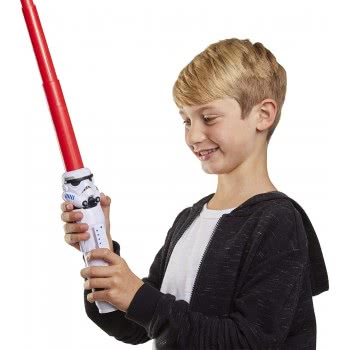 Hasbro Star Wars Lightsaber Squad Imperial Stormtrooper Extendable Red Lightsaber Roleplay Παιχνίδι Για Παιδιά Ηλικίας 4 Ετών Κα