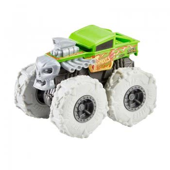 Mattel Hot Wheels Monster Trucks Twisted Tredz Bone Shaker Vehicle GVK37 / GVK38 887961928341