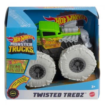 Mattel Hot Wheels Monster Trucks Twisted Tredz Bone Shaker Vehicle GVK37 / GVK38 887961928341
