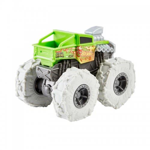 Mattel Hot Wheels Monster Trucks Twisted Tredz Bone Shaker Vehicle GVK37 / GVK38 887961928341