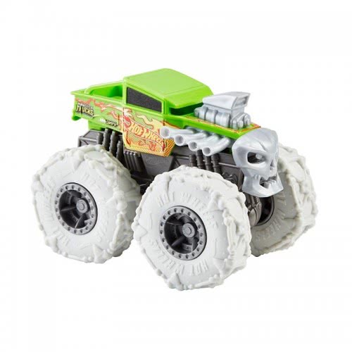 Mattel Hot Wheels Monster Trucks Twisted Tredz Bone Shaker Vehicle GVK37 / GVK38 887961928341