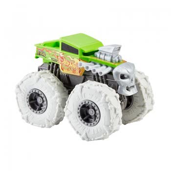 Mattel Hot Wheels Monster Trucks Twisted Tredz Bone Shaker Vehicle GVK37 / GVK38 887961928341