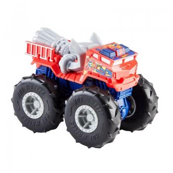 Mattel Hot Wheels Monster Trucks Twisted Tredz 5 Alarm Vehicle GVK37 / GVK41 887961928365