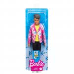 Mattel Barbie Ken 60Th Anniversary Doll - Throwback Rocker Look Neon Top GRB41 / GRB44 887961899955