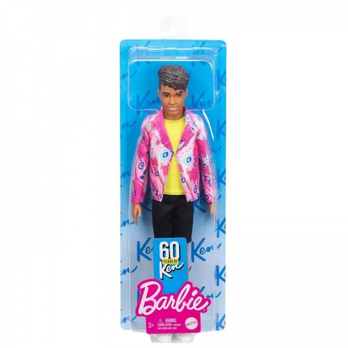 Mattel Barbie Ken 60Th Επέτειος Throwback Rocker Look Neon Top GRB41 / GRB44 887961899955