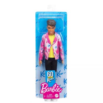 Mattel Barbie Ken 60Th Επέτειος Throwback Rocker Look Neon Top GRB41 / GRB44 887961899955