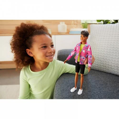 Mattel Barbie Ken 60Th Anniversary Doll - Throwback Rocker Look Neon Top GRB41 / GRB44 887961899955