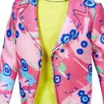Mattel Barbie Ken 60Th Anniversary Doll - Throwback Rocker Look Neon Top GRB41 / GRB44 887961899955