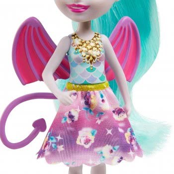 Mattel Enchantimals Royals - Κούκλα Και Οικογένεια Δράκοι GYJ09 887961972696