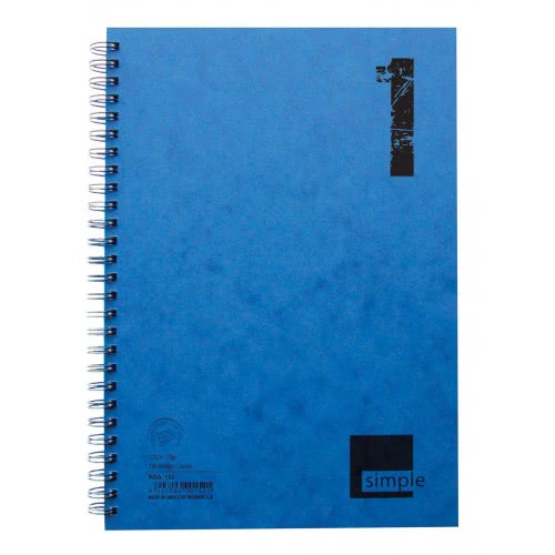 A&G PAPER Τετράδιο Σπιράλ Α4 5Θεματα 150Φ Simple 014581-ANG055(13286) 5203296001477