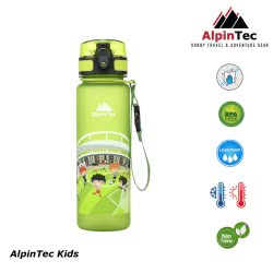 AlpinTec Παγούρι Kids 500 Ml Green Football Ποδόσφαιρο C-500GN-FT 4891321280723