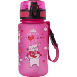 AlpinTec Παγούρι 350Ml Cats Ροζ C-350PK-4 4891321736787