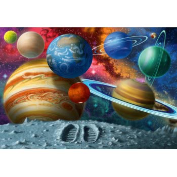 Ravensburger Παζλ Δαπέδου 24 Τεμ. Διάστημα 03078 4005556030781