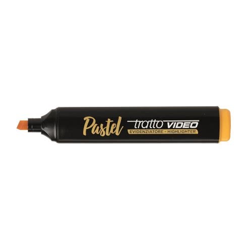 FILA Μαρκαδόρος Υπογράμμισης Πλακέ 05 Tratto Video Pastel Πορτοκαλί Απαλό Mandarin 000835900 8000825025181