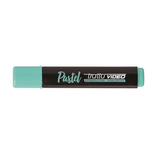 Giotto Μαρκαδόρος Υπογράμμισης Πλακέ 05 Tratto Video Pastel Mint 000835900 8000825025198
