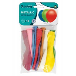 Globos Festival Metallic Balloons 10 Pieces 11340 8421332113404