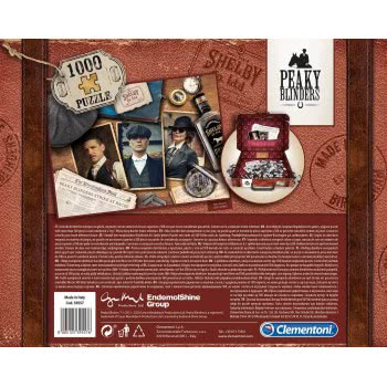 Clementoni Puzzle Brief Case Peaky Blinders 1000 Pcs 1260-39557 8005125395576