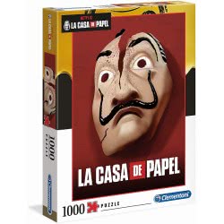 Clementoni Παζλ Netflix Casa Papel (The Money Heist) 1000 Τμχ 1260-39533 8005125395330