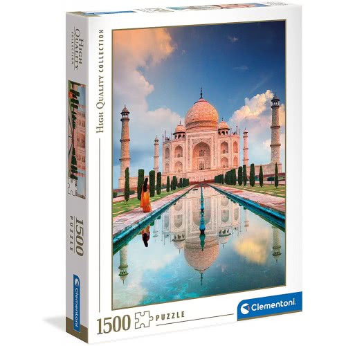 Clementoni Puzzle High Quality Collection Taj Mahal 1500 Pcs 1220-31818 8005125318186
