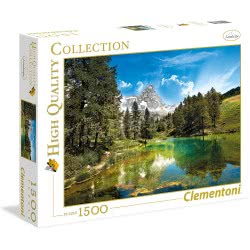 Clementoni Παζλ Quality Collection Γαλάζια Λίμνη 1500 Τμχ 1220-31680 8005125316809