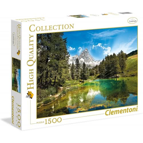 Clementoni Παζλ Quality Collection Γαλάζια Λίμνη 1500 Τμχ 1220-31680 8005125316809