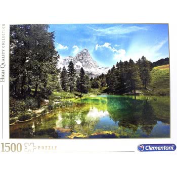 Clementoni Puzzle High Quality Collection Blue Lake 1500 Pcs 1220-31680 8005125316809