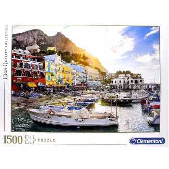 Clementoni Παζλ, 1500 Τεμάχια Capri 1220-31678 8005125316786