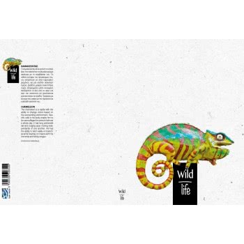 A&G PAPER Σπιράλ A4 4Θέματα 140Φ Wildlf 016310-ANG055 5203296163106