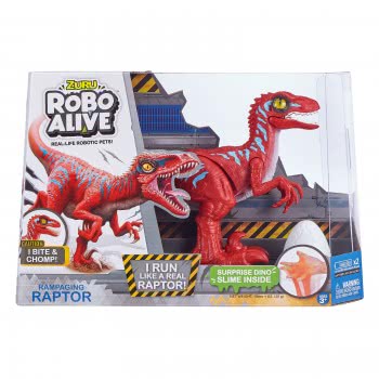 ZURU Robo Alive Raptor Egg Slime - 2 Design 1863-25289 4894680010666