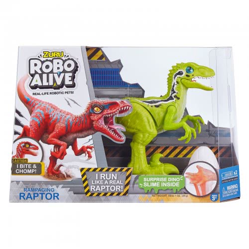 ZURU Robo Alive Ράπτορας Αυγό Slime - 2 Σχέδια 1863-25289 4894680010666