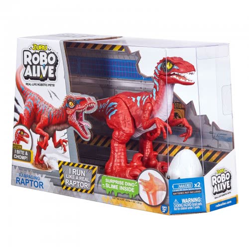 ZURU Robo Alive Raptor Egg Slime - 2 Design 1863-25289 4894680010666