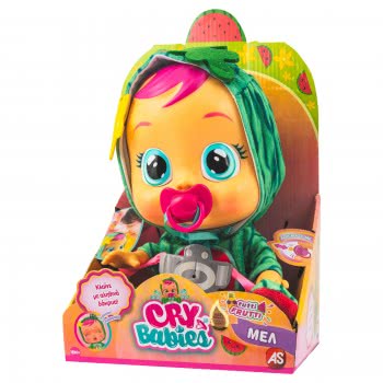 As company Cry Babies Tutti Frutti - Interactive Baby Doll Cries Real Tears 4104-93799 8421134093799