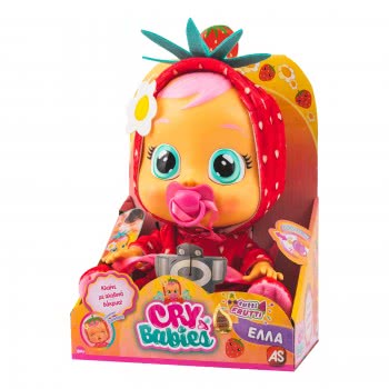 As company Cry Babies Tutti Frutti - Interactive Baby Doll Cries Real Tears 4104-93799 8421134093799